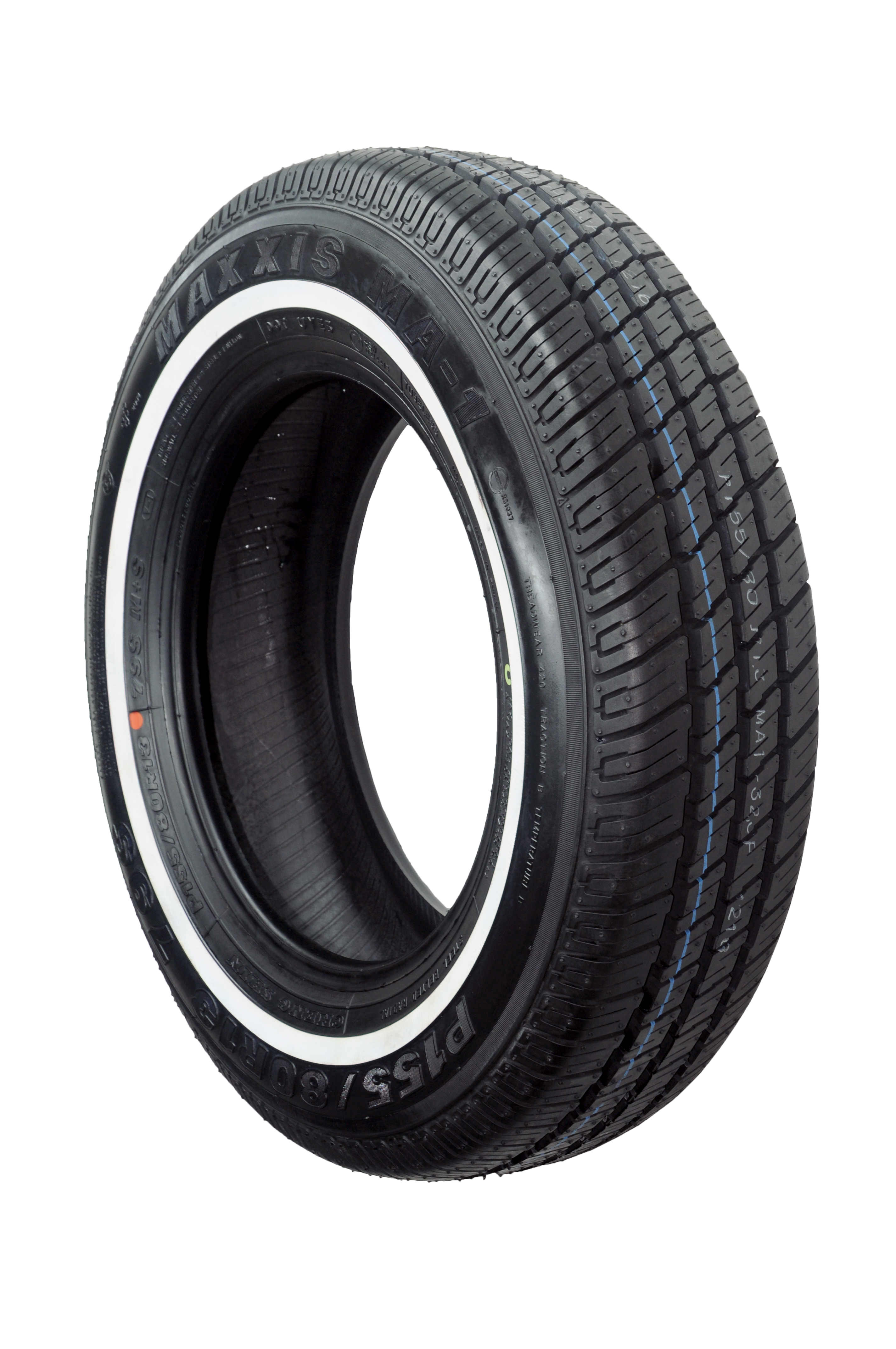 Maxxis MA 1 16mm WSW 155 80R13 79S Classic Vintage Tyres