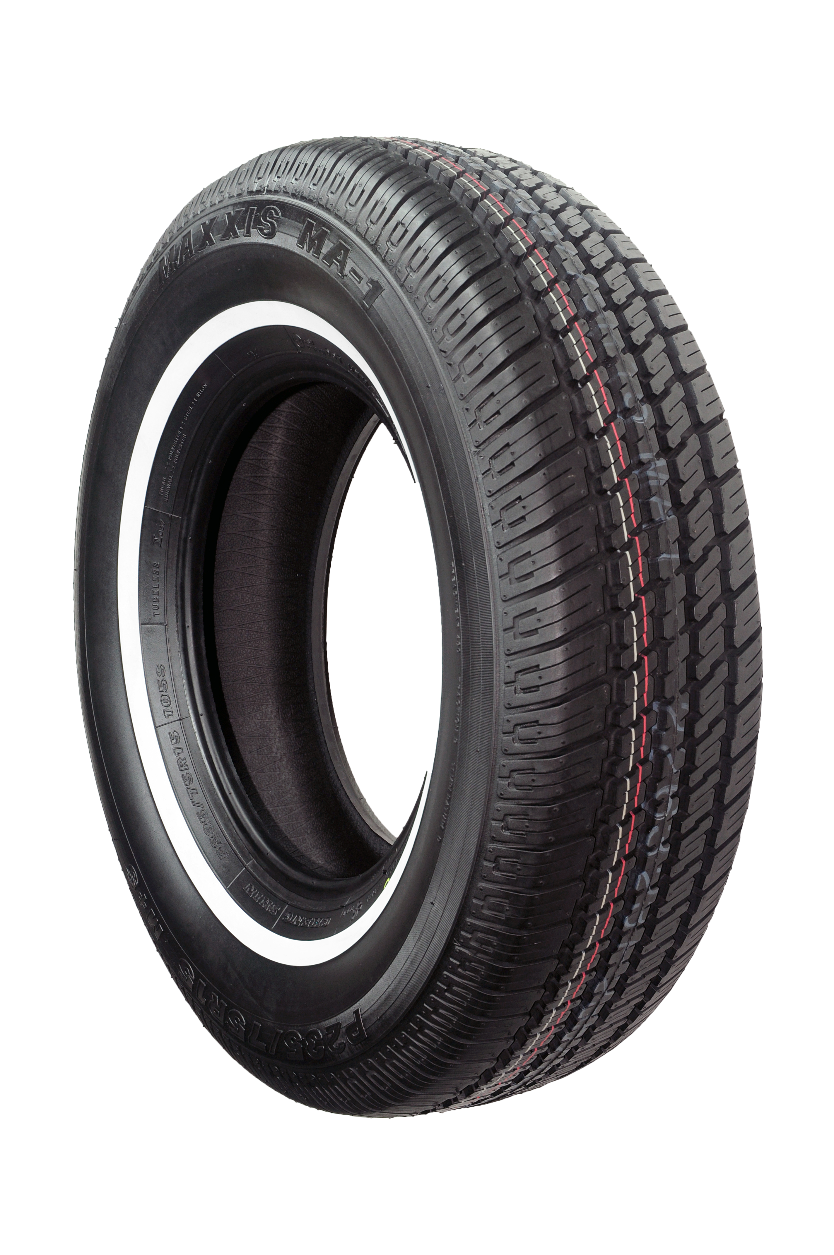 Maxxis MA-1 235/75R15 WSW Classic 20mm | & Vintage Tyres 105S